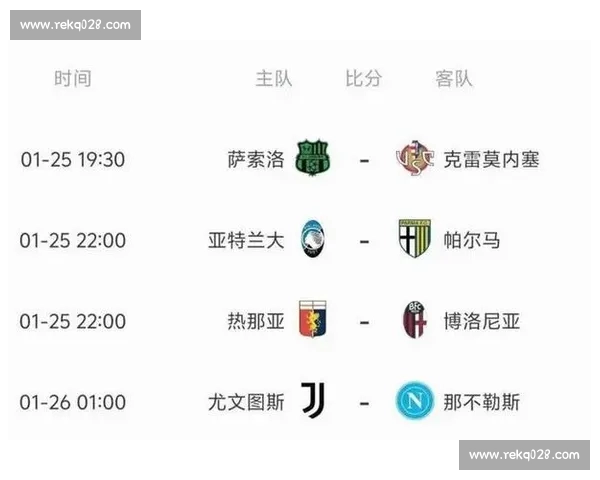 2026年意甲联赛赛程安排及各大球队焦点对决一览