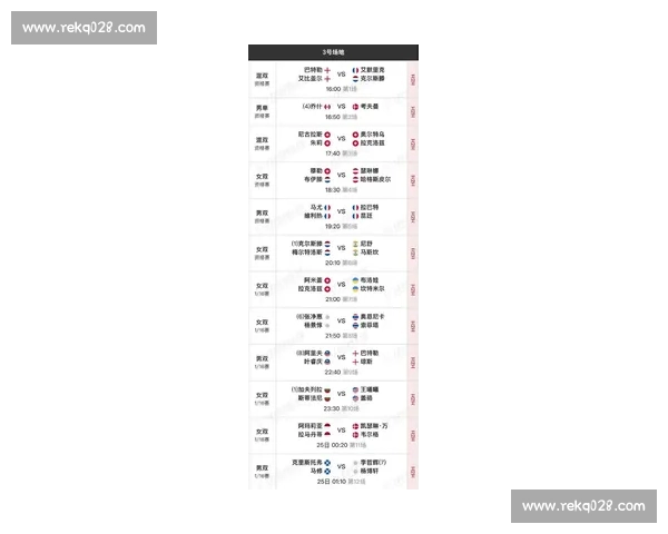 2026年国际体育盛会最新赛程及热门比赛焦点全面解析